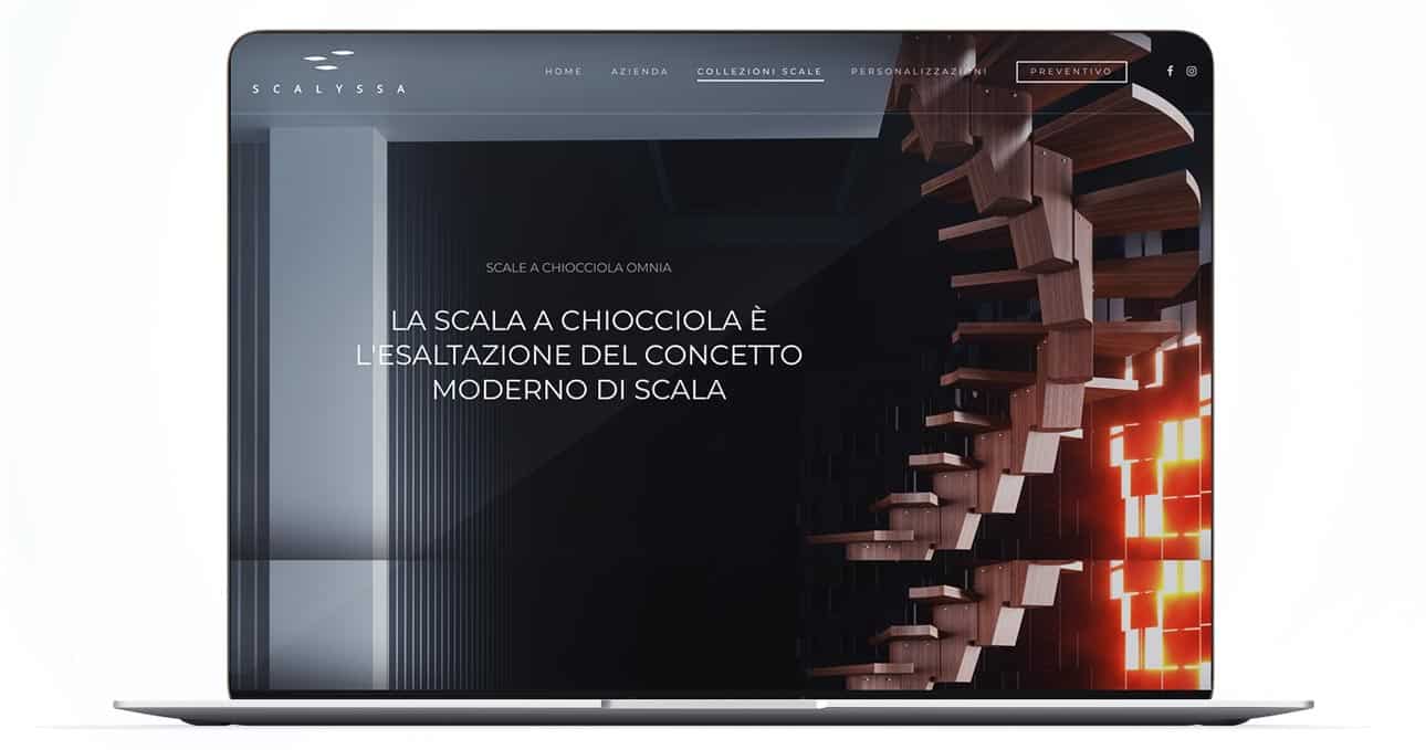 realizzazione sito azienda scale realizzazione sito azienda scale