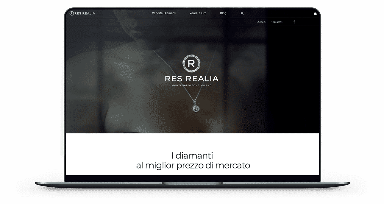 realizzazione sito e-commerce diamanti e oro realizzazione sito e-commerce diamanti e oro