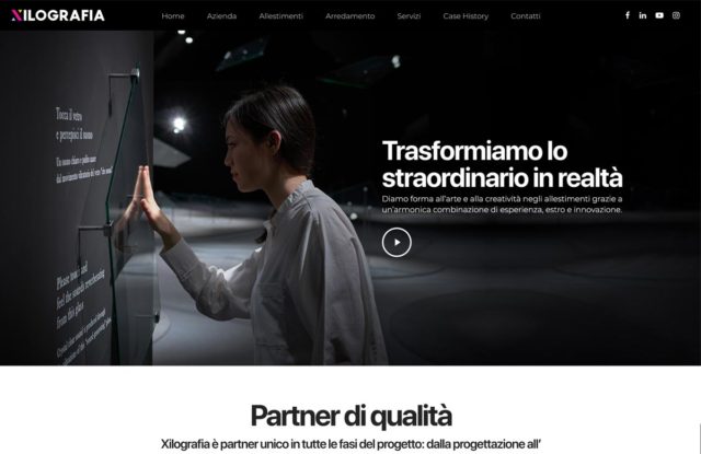realizzazione sito internet e creazione logo xilografia
