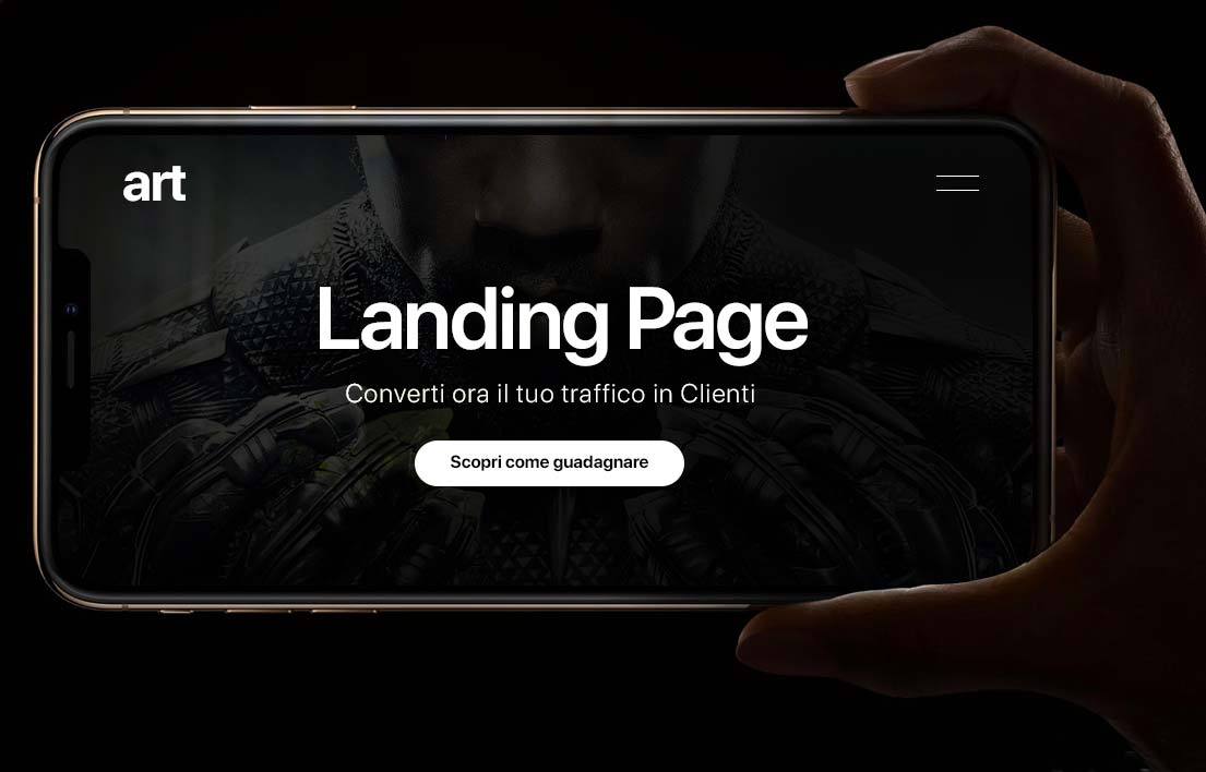 landing page landing page