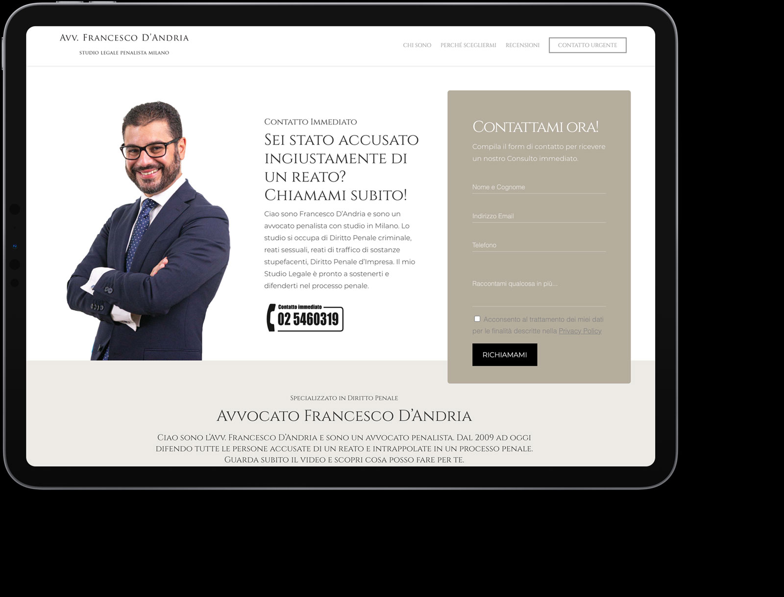 landing page studio legale avvocati landing page studio legale avvocati