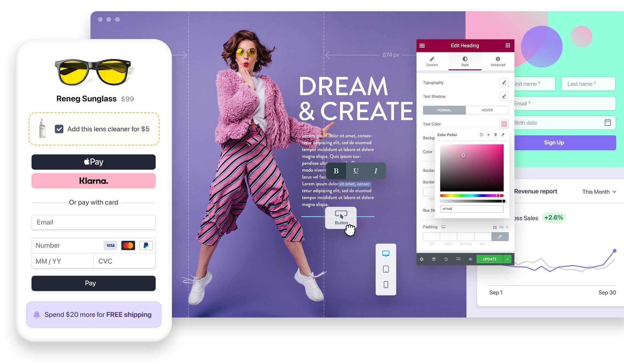 screenshot e-commerce screenshot e-commerce