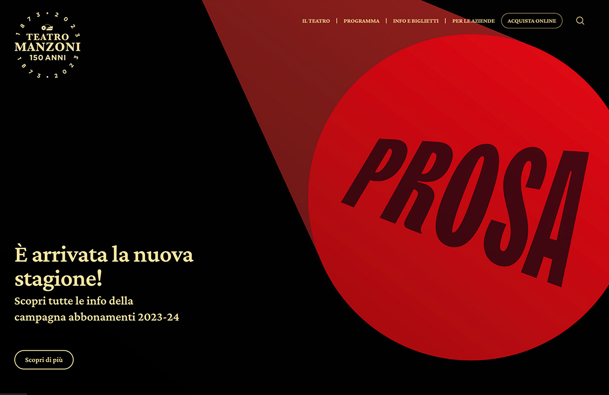 sito b2b aziendale intrattenimento