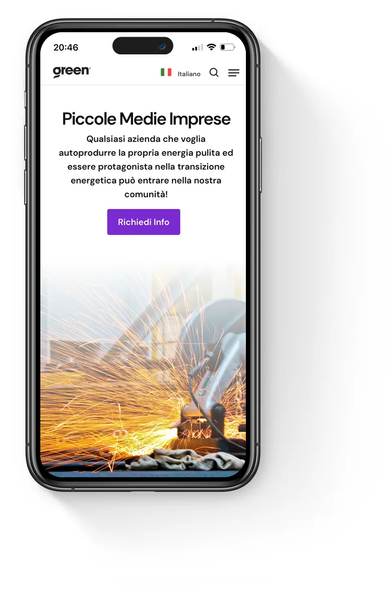 realizzazione sito azienda produzione energia realizzazione sito azienda produzione energia
