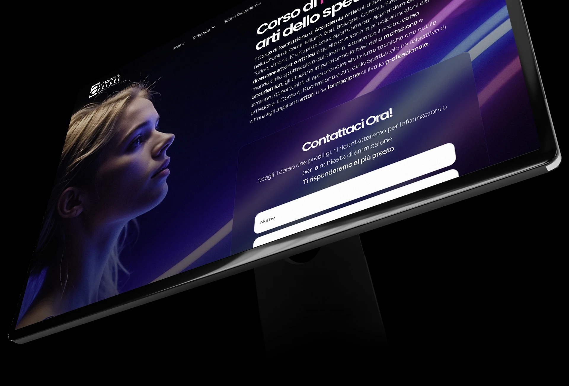 realizzazione sito internet scuola di formazione