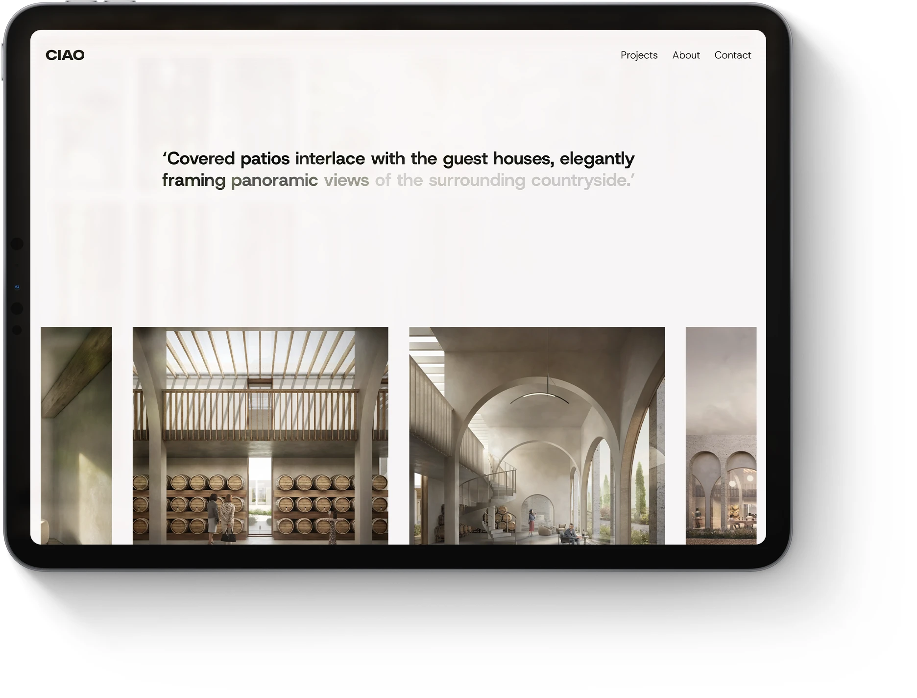 sviluppo sito per studio di architettura